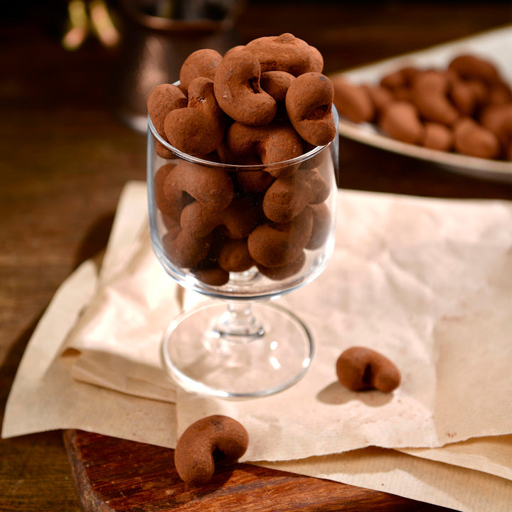 CHOCOLATE-COVERED CASHEWS