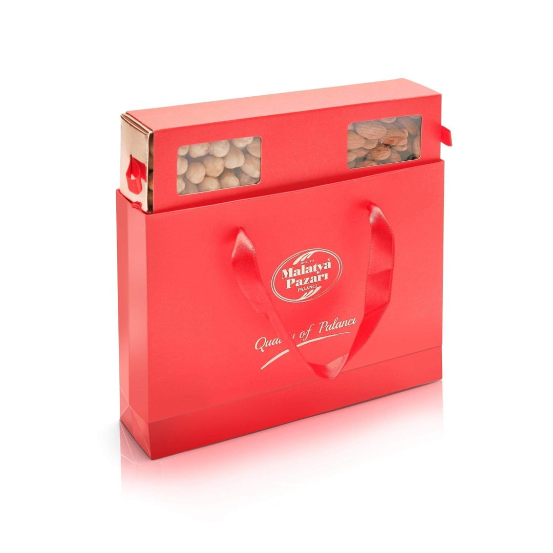 Luxury Mix Nuts Box Orange 450 g (15,87 oz) - Palanci Shop