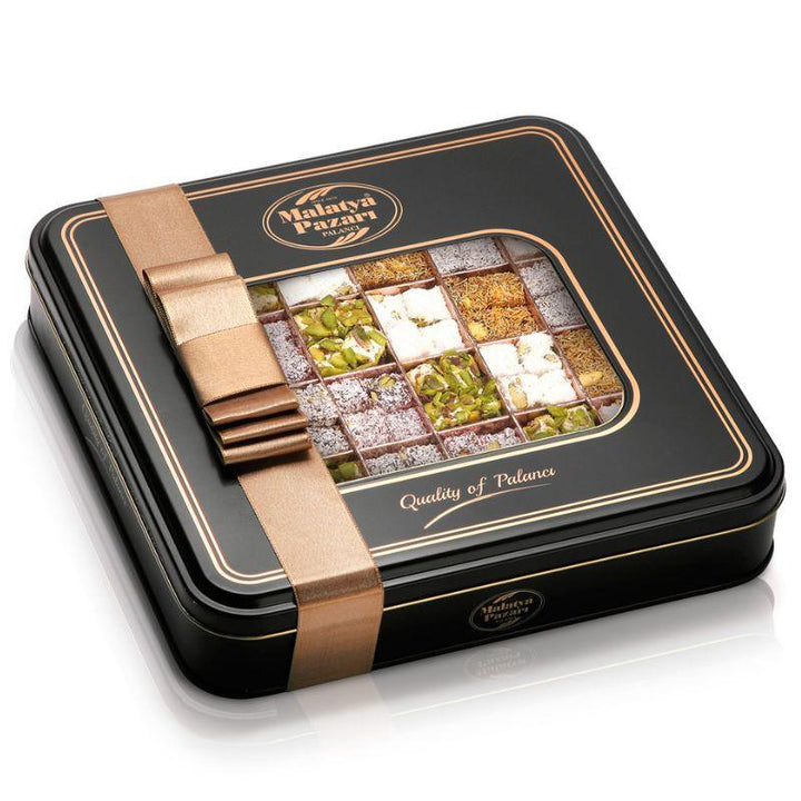 Mix Oriental Turkish Delight 680 g Tin Box (23,98 oz) - Palanci Shop